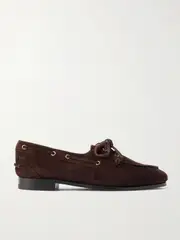 [BALLY] BALLY - Pathy Suede Loafers - Dark brown - IT40.5 IT 40.5 Brown