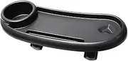 Pram Tray Fixation, Colulation Support for Prams, Pram Tray for Snacks, Adjustable Tray for Snacks, Tray with Improved Design for More Stable