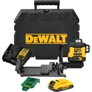 Dewalt DCLE34031D1-XE - 18V 3 Way Self Leveling Multi Line Laser Kit (1 x 2.0Ah)