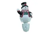 Snowman Porcelain Night Light Christmas Lights