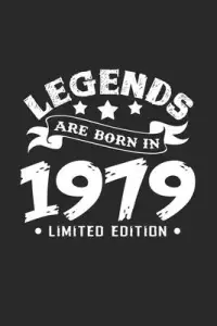 在飛比找博客來優惠-Legends are born in 1979: 6x9 