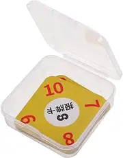 Gogogmee Card Quantity Reminder Poker Card Remaining Reminder Counting Tool for Cards Game Remind Report