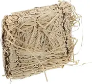 Beavorty 3pcs Shredded Paper Wrapping Crinkle Cut Tissue Paper for Baskets Bulk Packaging Material (Light)