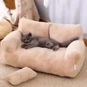 Luxury Cat Bed Sofa Winter Warm Dog Nest Pet Bed Comfortable Plush Puppy Bed New