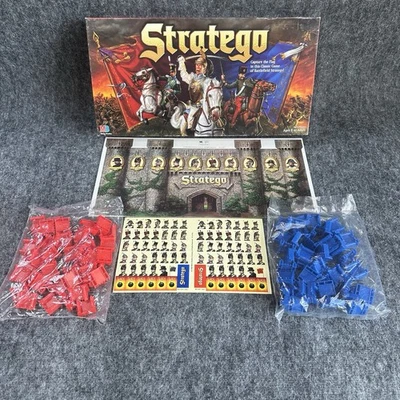 Vintage 1996 Stratego Game by Milton Bradley New Open Box Strategy Ages 10+