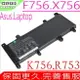 ASUS X756 R753 電池(原裝) 華碩 C21N1515，X756U，X756UA，X756UX，X756UB，X756UW，X756UQ，X756UV，X756UJ，R753，R753UA，R753UB，R753UQ，R753UV，R753UW，R753UX，C21PQ9C