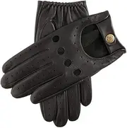 [Dents] Men's Silverstone Touchscreen Driving Gloves, Black, Medium