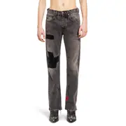 [ENFANTS RICHES DÉPRIMÉS] Patchwork Flare Jeans Black