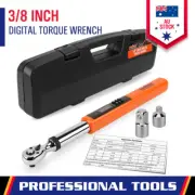 3-Piece 3/8" Dr. Torque Wrench Digital Display 3-60N.m 4.4-44.3ft.lb with Case