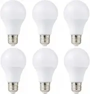 12W LED Light Bulb - 120W Equivalent,Warm White 2800K 1200Lm,E27 Standard Base Non-Dimmable Bulb,Pack of 6