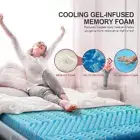 7-Zone Deluxe Memory Foam Mattress 8cm Topper Cool Gel Bamboo Fabric Single