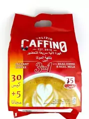 35 SACHETS X (20 g ) DELIZIO CAFFINO MOCCA COFFEE LATTE INSTANT COFFEE