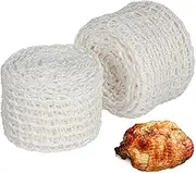 2Pcs Sausage Net Elastic Meat Netting Roll for Ham Packaging Cotton Rope for Tying and Trussing Sausages for Kitchen Baking Supplies
