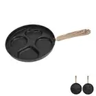 HG Egg Frying Pan For Stovetops Nonstick Divided Grill Pan Versatile Breakfast