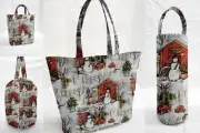 Winter Barn Reusable Gift Bags and/or Tote Bags