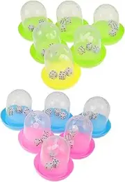 HONITANO 10Sets Miniature Dice Set for Portable Game for Family Interactions for Birthday Parties Classroom Activities and Holiday Celebrations Game