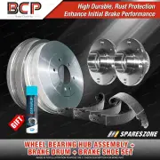 Rear Wheel Bearing Hub Ass Brake Drum Shoe Kit for Toyota RAV4 SXA10 SXA11 ABS