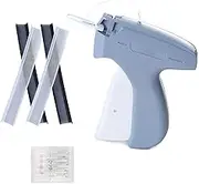 Stitch Gun,Tagging Gun for Clothing, Fine Stitch Mini Stitch Gun for Clothes,Quick Clothing Fixer,Hemming Sewing Tool Kit with 5 Needles,Includes 1000 Fasteners, Great for Garment Repair(Grey, white)