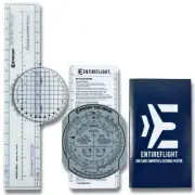 - E6B Flight Computer, Aviation Plotter, & Manual Box Set - Essential Pilot A...