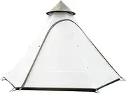 Dome Tents, 3-4 Person Lightweight Tent, Outdoor Family Camping Tent with Zipped Groundsheet and Tent Accessories, Perfect for Outdoor, Traveling, Hiking, Camping,White