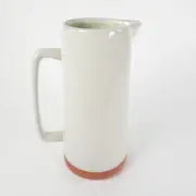 Small Terracotta Pitcher White/Sour Cream w/Orange Base - Hearth & Hand Magnolia