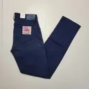 BRAX Chuck 31x34 Navy Blue 5-Pocket Men's JEANS HI-FLEX Super Stretch Chino Pant