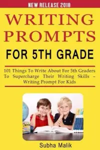 在飛比找博客來優惠-Writing Prompts for 5th Grade: