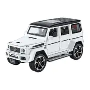 Catzon 1:32 G63 Alloy Car Model with Pull-Back Functionality and Sound Light Effects-White