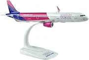 Replica 1/200 for Wizz A321 Diecast Aircraft Prebuilded Model Plane Kits to BuildToy Airplane for Boy Airplane Toy