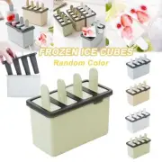 4Cells Ice Cream Mold Icy Pole Jelly Mould Frozen Molds Maker Pop Popsicle KC