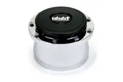 ididit 9-Bolt Steering Wheel Adapter with Horn Brushed ALuminium Finish