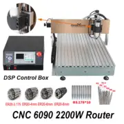 CNC 6090 Router Milling Engraving Machine 3-Axis DSP Carving Cutting Engraver