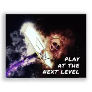 Play At The Next Level Basketball Motivational Poster Art Print Sports 11X14