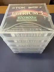 5-Pack TDK LTO Ultrium 3 400/800GB Data Cartridge - NEW/SEALED