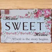 Home Sweet Home Metal Print Poster