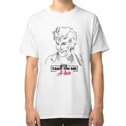 RockShark Morten Harket in Take On Me - a-ha T-shirt white M