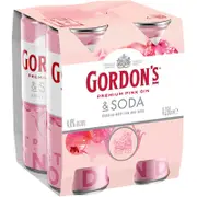 [Gordons] Gordons Pink & Soda Can 250mL