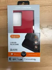 Base Liquid Silicone Phone Case- Samsung S21 ULTRA