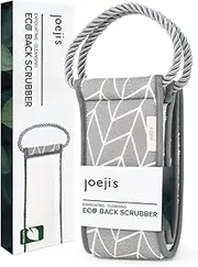 Joeji's Kitchen Natural Plant Fibre Body Scrubber, Back Exfoliator for Men & Women, Back Shower Scrubber Soothes Bad/Rough Skin