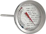 Avanti 12891 Tempwiz Meat Thermometer,Silver