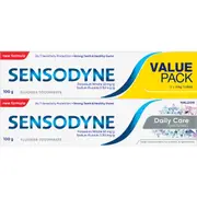 Sensodyne Daily Care + Whitening Toothpaste 100g x 2 pack
