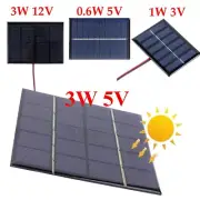 Solar panel 3W 5V micro portable fast charger polysilicon DIY mini outdoor