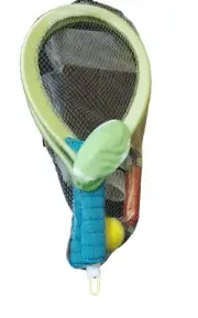 Outdoor Kids Tennis and Badminton 4 Pc Set Racket Ball Shuttlecock 2 bats set