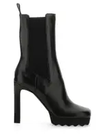 [Off-White] Off-White-Chelsea Boot With Heel-Donna 39