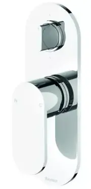 Raymor LAVAS BATH/SHOWER MIXER WITH DIVERTER Swivel Spout, Paddle Handle, Chrome