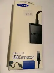 Samsung micro-USB to USB Connector Adapter ET-R205UBEGSTD Original Brand New