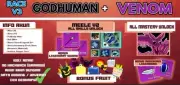 Blox Fruit Acc - VENOM+ GODHUMAN [Level MAX] (Unverified) - Roblox
