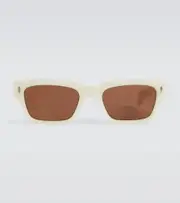 [Jacques Marie Mage] Jacques Marie Mage Ashcroft rectangular sunglasses One Size white