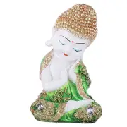 Indian Traditional Buddha Statues Multicolour for Living Room & Home d?cor