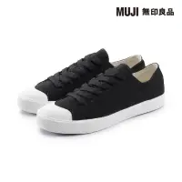 在飛比找momo購物網優惠-【MUJI 無印良品】撥水加工舒適休閒鞋(黑色)